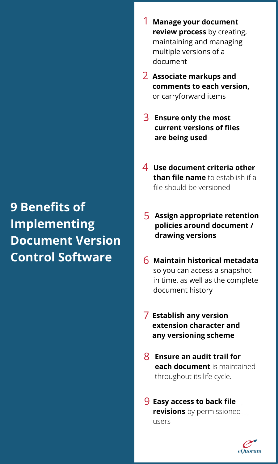 9 Benefits of Implementing Document Version Control Software